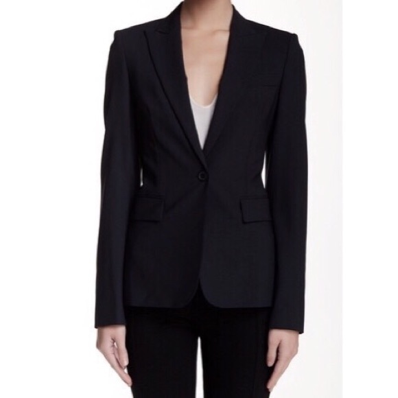 Hugo Boss Black Juicy 6 Stretch Wool Blazer - Picture 2 of 8